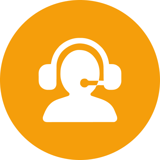 Call center headset symbol